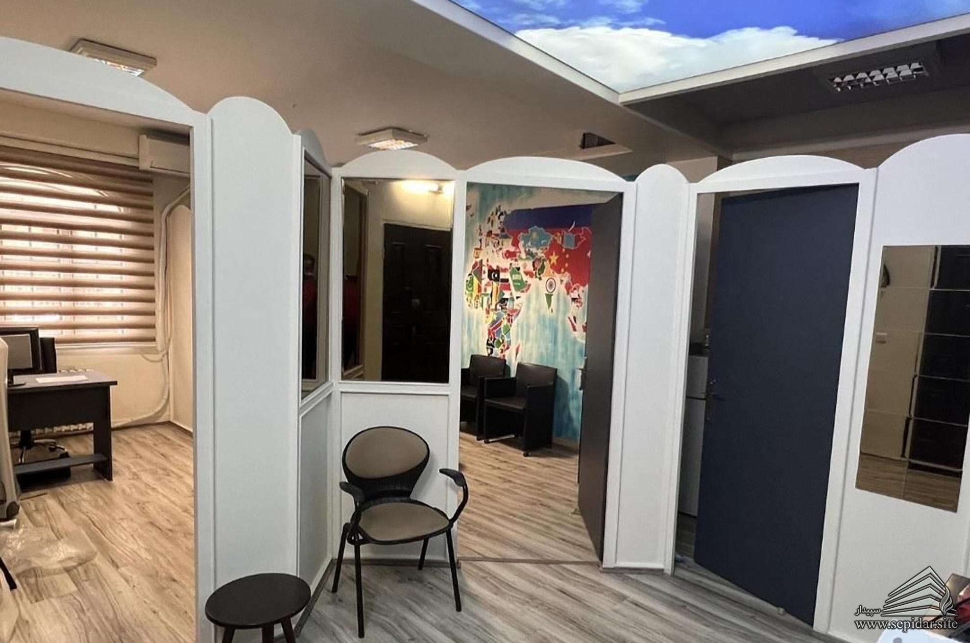 سند اداری 45 متر با دو اتاق