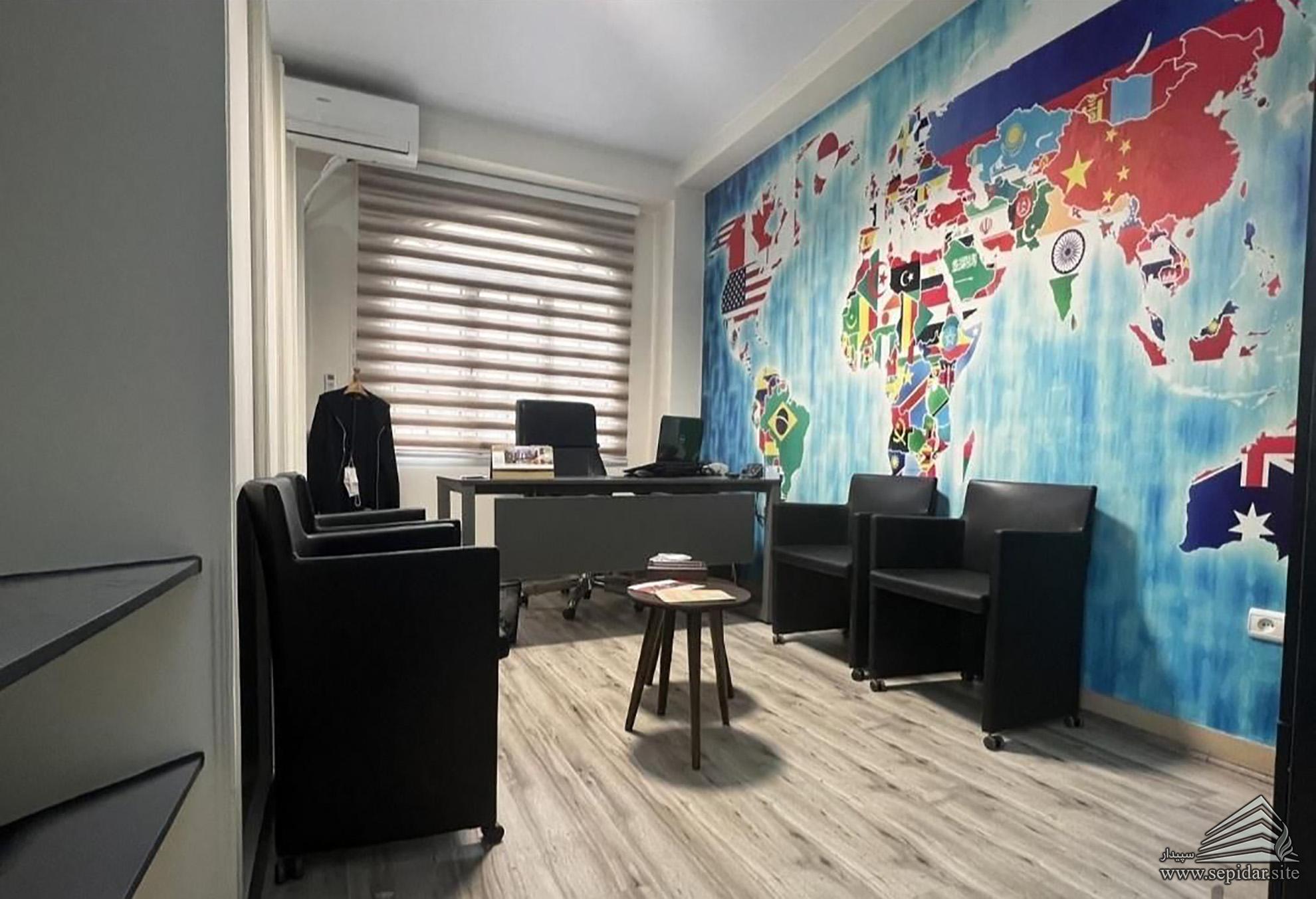 سند اداری 45 متر با دو اتاق